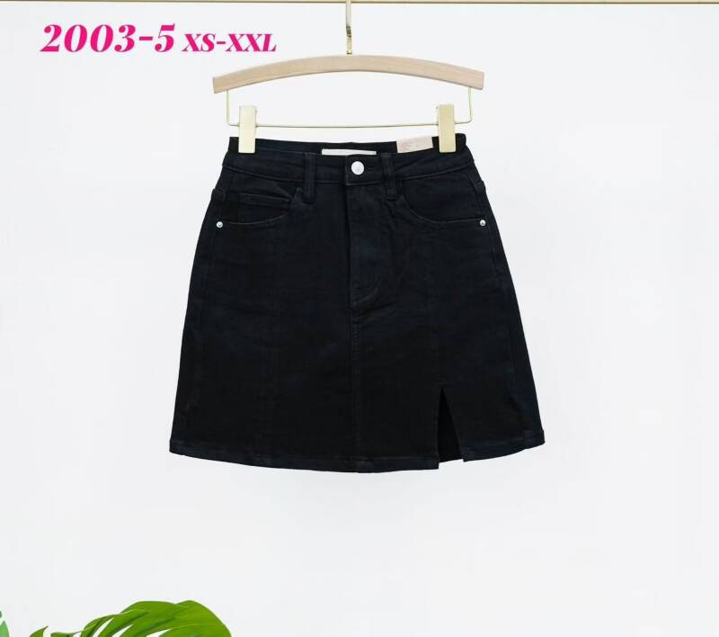 Spódnice damskie jeansy Roz XS-XXL, 1 Kolor Paczka 12 szt