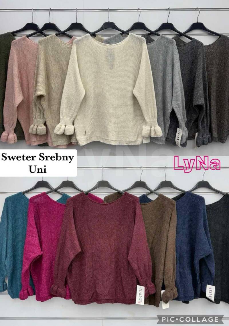 Swetry damskie (Włoskie produkt) Roz Standard, Mix Kolor Paczka 5 szt