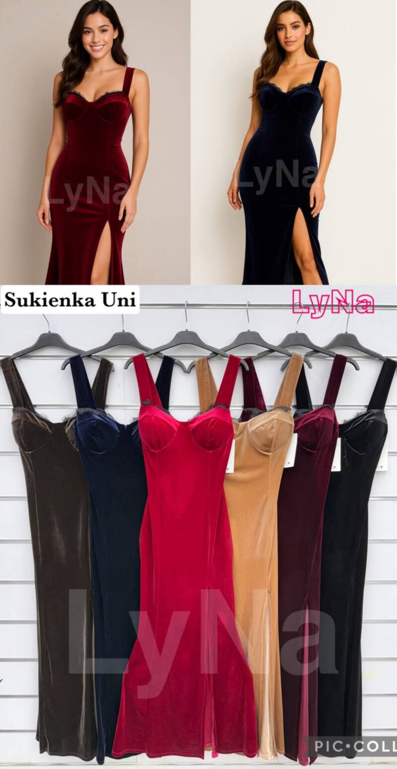 Sukienki damskie (Włoskie produkt) Roz Standard, Mix Kolor Paczka 5 szt