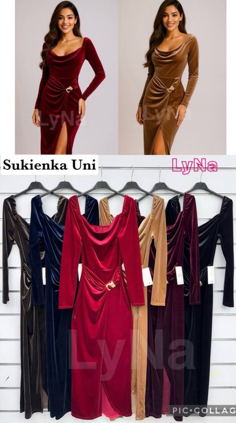 Sukienki damskie (Włoskie produkt) Roz Standard, Mix Kolor Paczka 5 szt