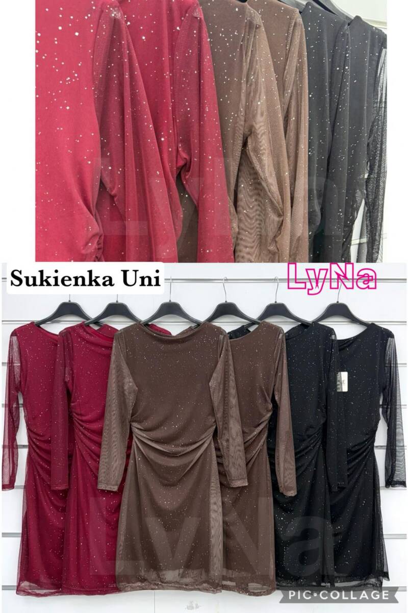 Sukienki damskie (Włoskie produkt) Roz Standard, Mix Kolor Paczka 5 szt