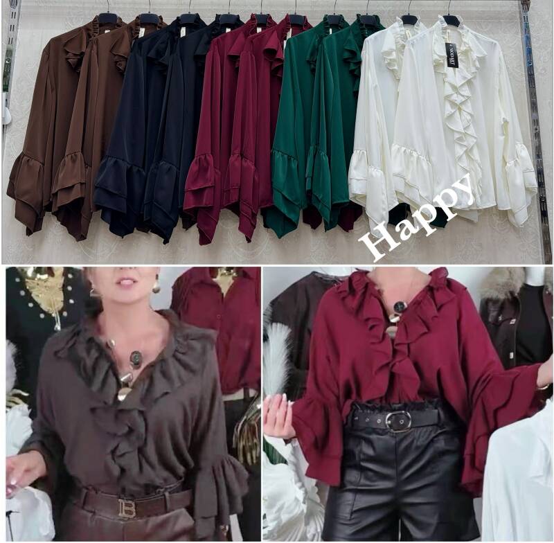 Koszule damskie (Włoskie produkt) Roz Standard, Mix Kolor Paczka 5 szt