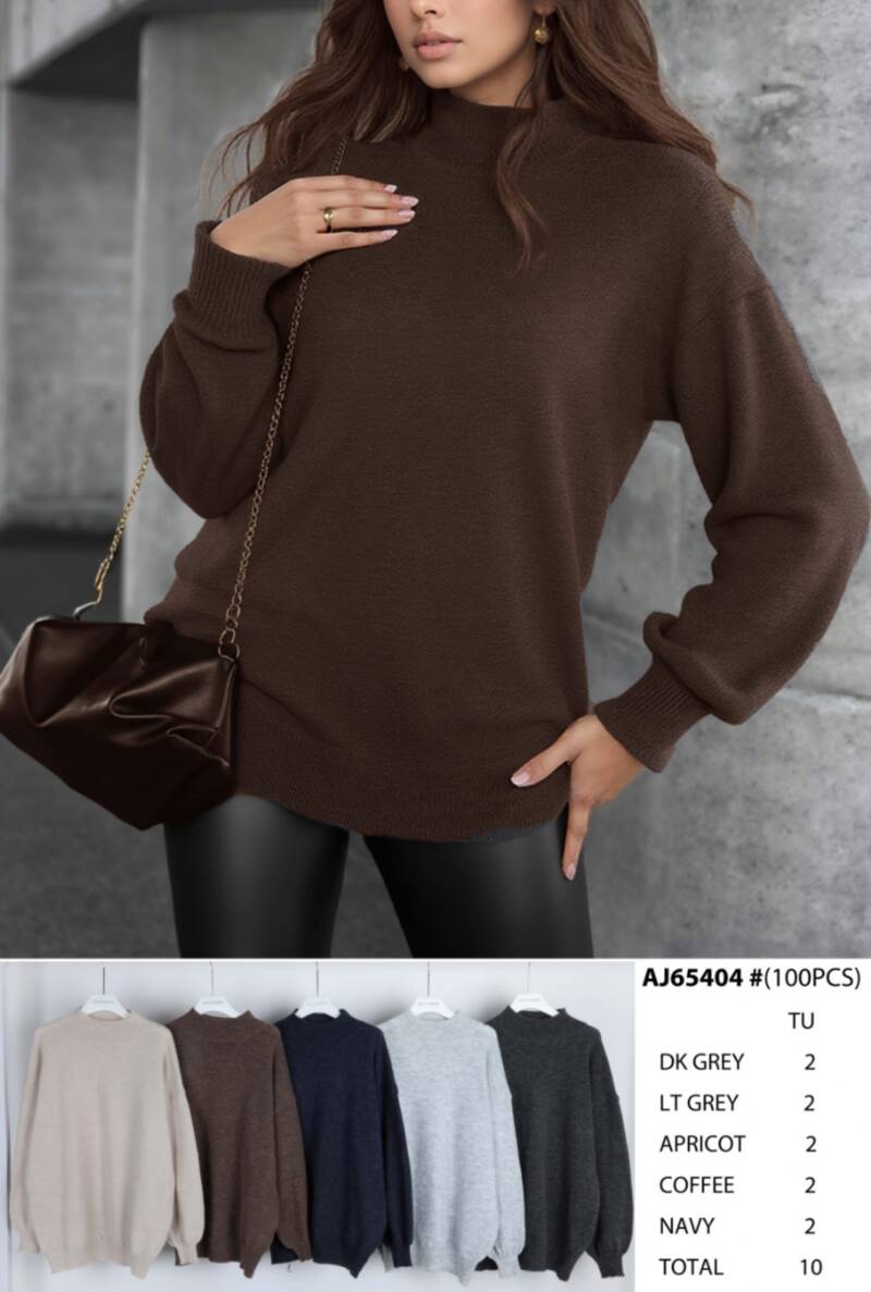 Swetry damska (Francja produkt) Roz Standard, Mix Kolor .Paczka 10 szt