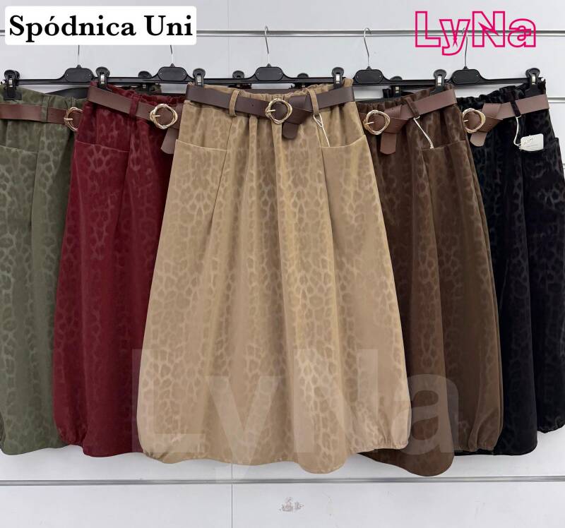 Spódnice  damskie (Włoskie produkt) Roz Standard, Mix Kolor Paczka 5 szt