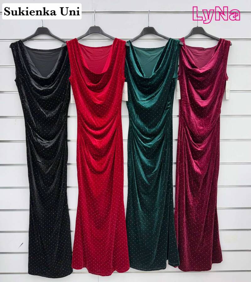 Sukienki damskie (Włoskie produkt) Roz Standard, Mix Kolor Paczka 5 szt