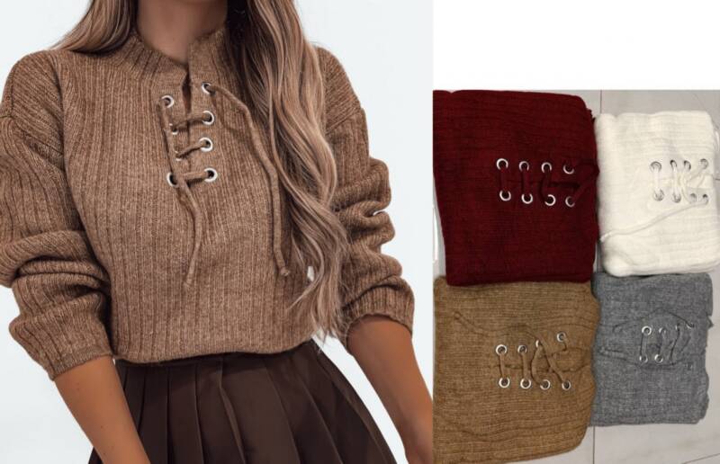 Swetry damskie Roz Standard, Mix Kolor .Paczka 10 szt