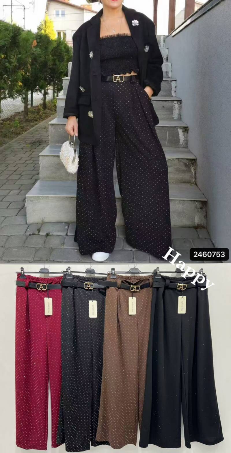 Spodnie damskie (Włoskie produkt) Roz Standard, Mix Kolor Paczka 5 szt