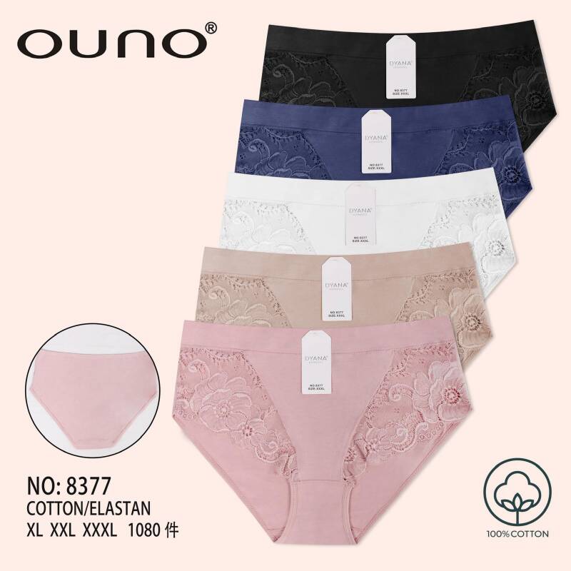 Majtki damskie Roz XL-3XL, Mix kolor Paczka 24 szt