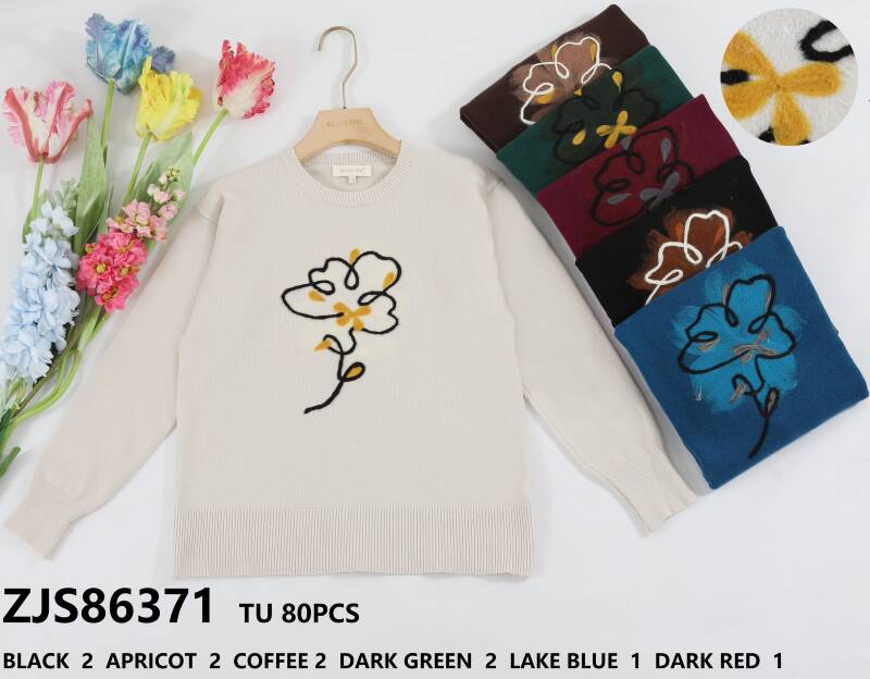 Swetry damska (Francja produkt) Roz Standard, Mix Kolor .Paczka 10 szt