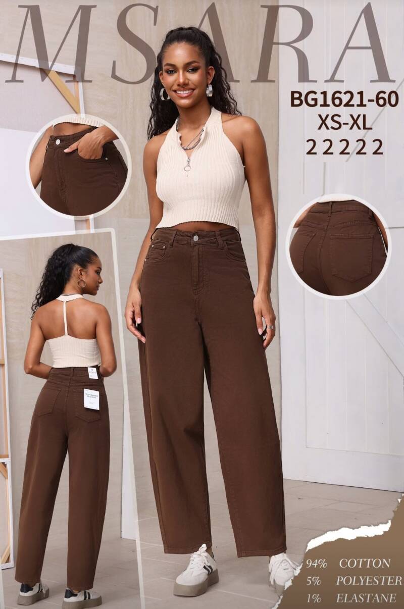 Spodnie damskie jeansy Roz XS-XL 1 Kolor Paczka 10 szt