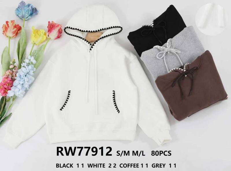 Swetry damska (Francja produkt) Roz S/M-M/L, Mix Kolor .Paczka 10 szt