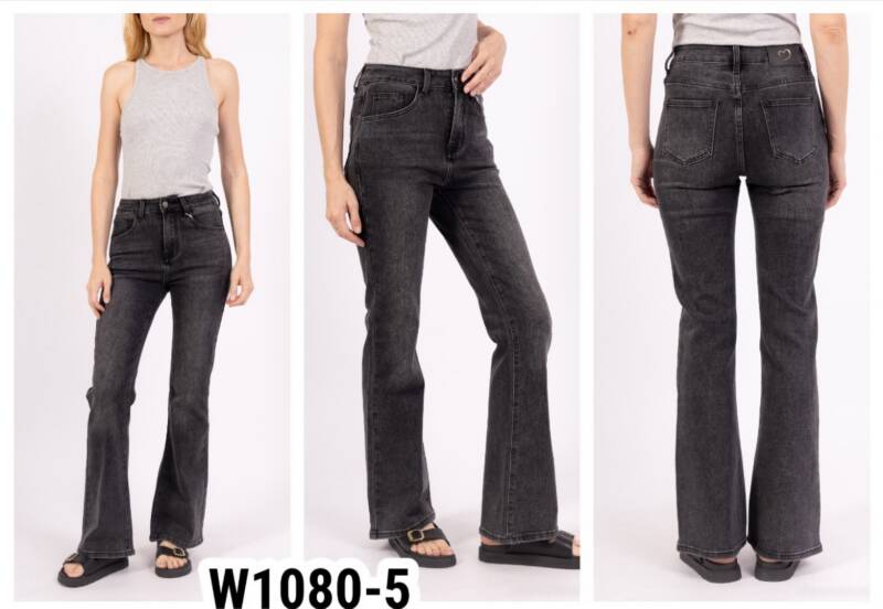 Spodnie damskie jeansy Roz XS-XL, 1 Kolor Paczka 10 szt