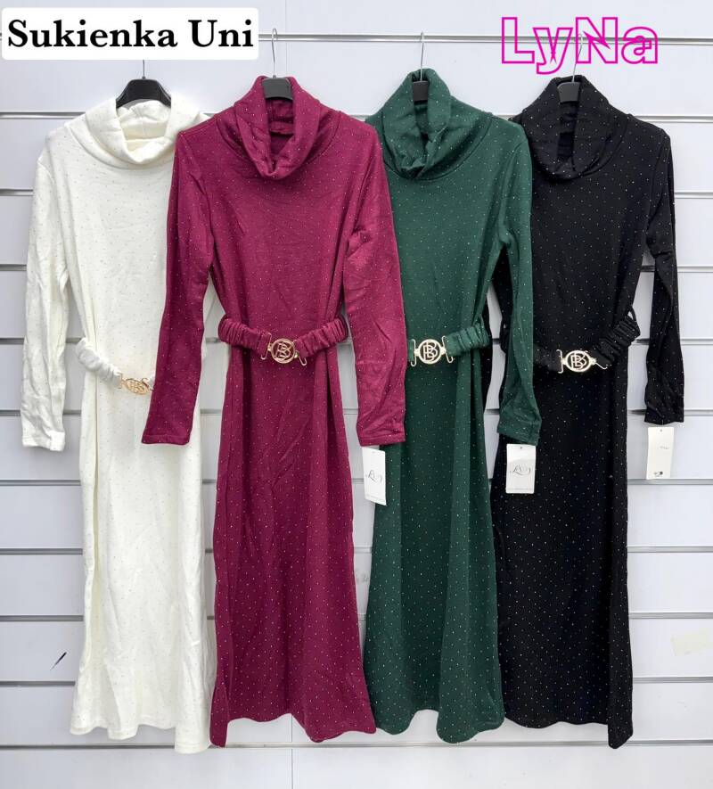 Sukienki damskie (Włoskie produkt) Roz Standard, Mix Kolor Paczka 5 szt