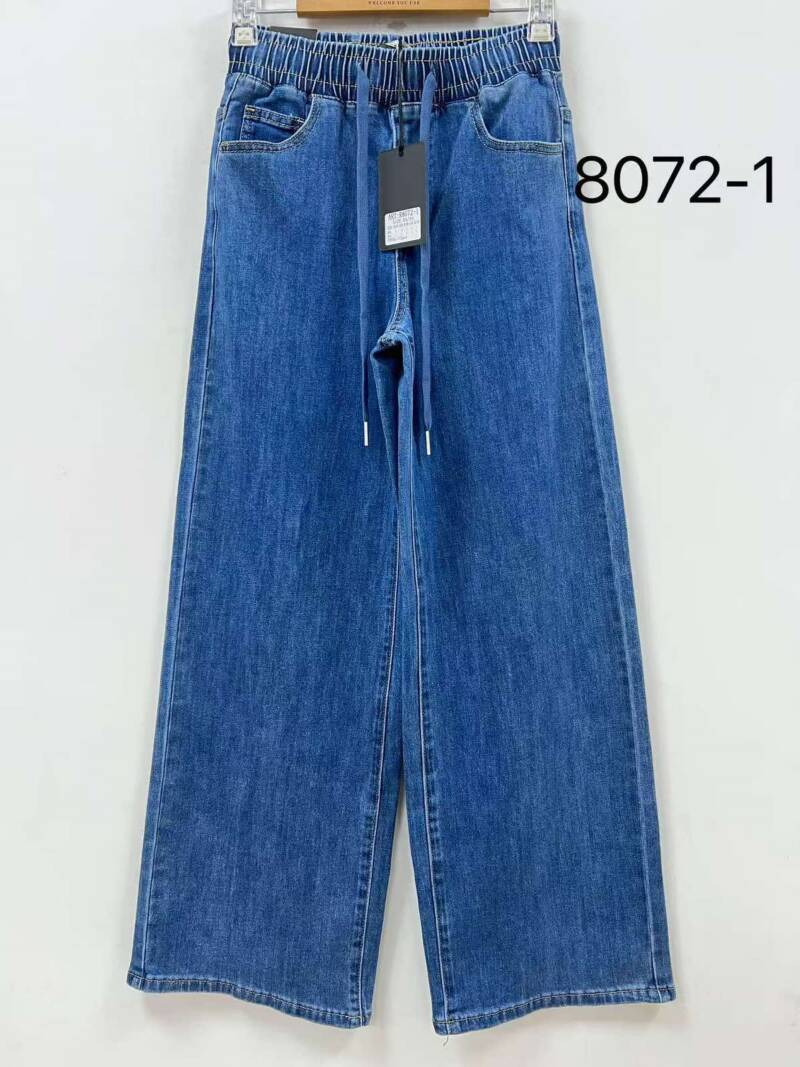 Spodnie damskie jeansy Roz XS-XL, 1 Kolor Paczka 12 szt