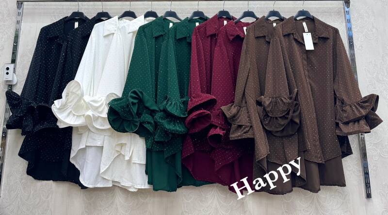 Koszule damskie (Włoskie produkt) Roz Standard, Mix Kolor Paczka 5 szt