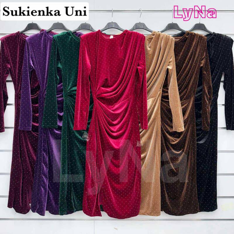 Sukienki damskie (Włoskie produkt) Roz Standard, Mix Kolor Paczka 5 szt