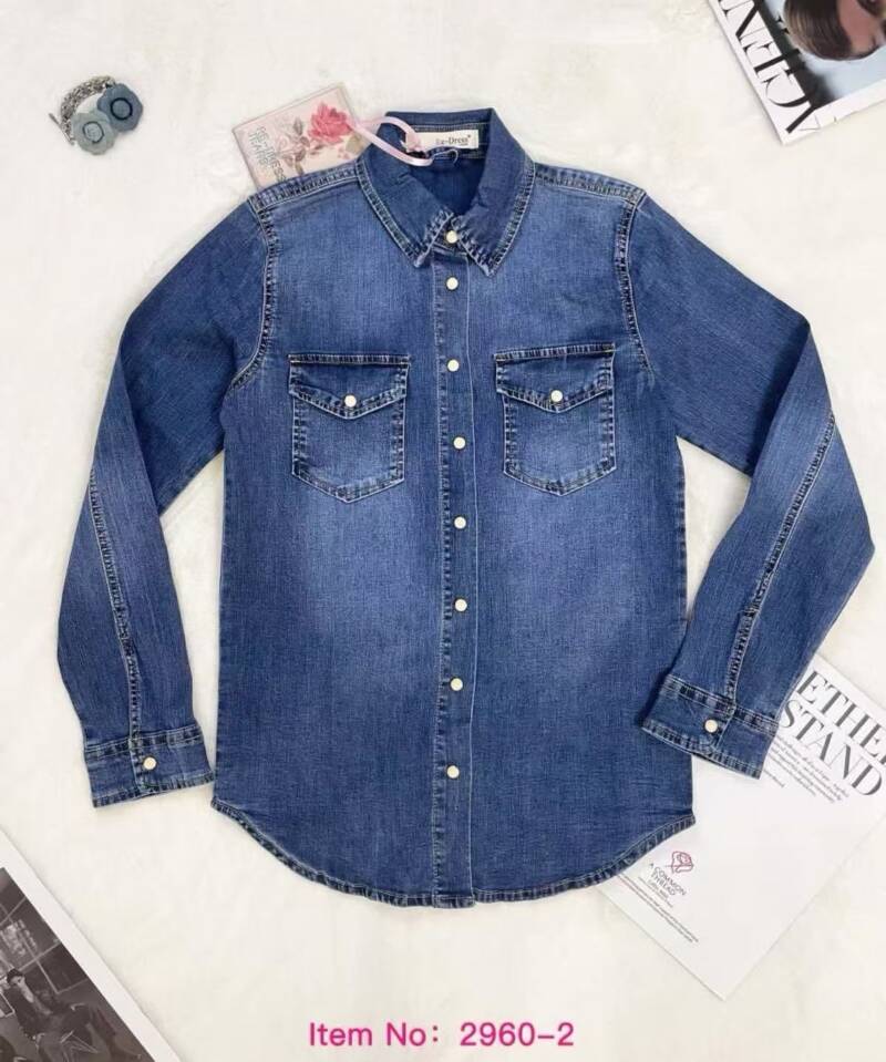 Kurtki damskie jeansy Roz XS-XL, 1 Kolor Paczka 10 szt