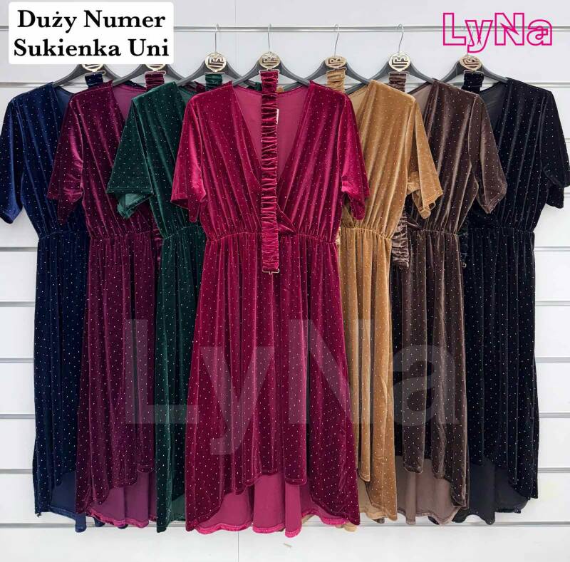 Sukienki damskie (Włoskie produkt) Roz Standard, Mix Kolor Paczka 5 szt