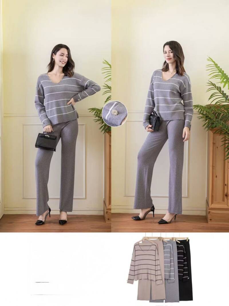 Komplet damskie Roz Standard, Mix Kolor Paczka 6 szt