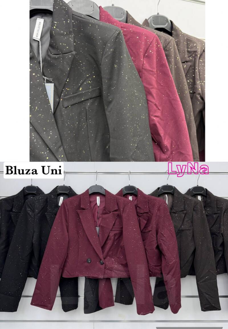 Bluzy Damskie (Włoskie produkt) Roz Standard, Mix Kolor Paczka 5 szt