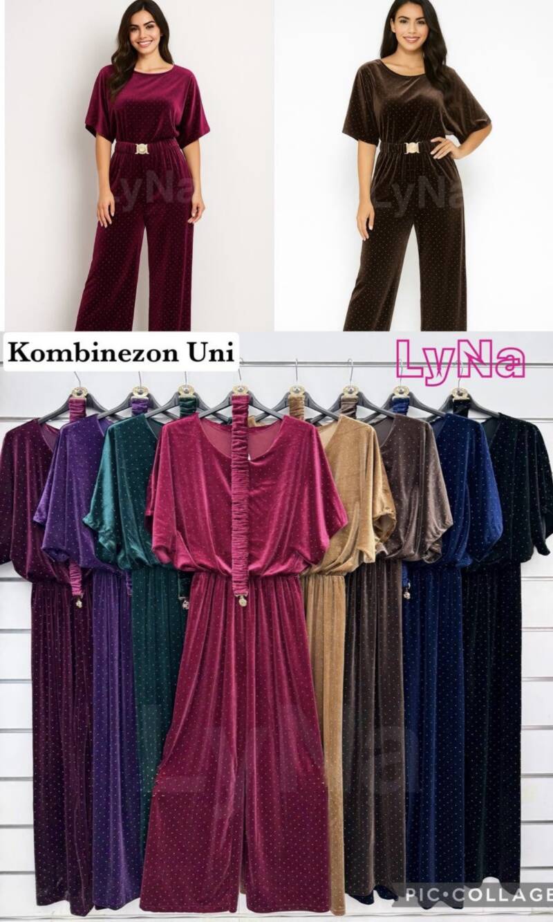 Kombinezony Damskie (Włoskie produkt) Roz Standard, Mix Kolor Paczka 5 szt