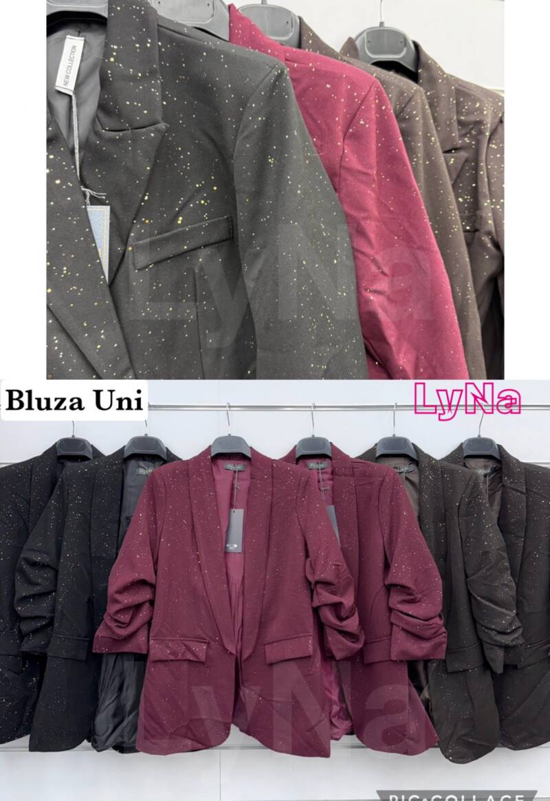 Bluzy Damskie (Włoskie produkt) Roz Standard, Mix Kolor Paczka 5 szt