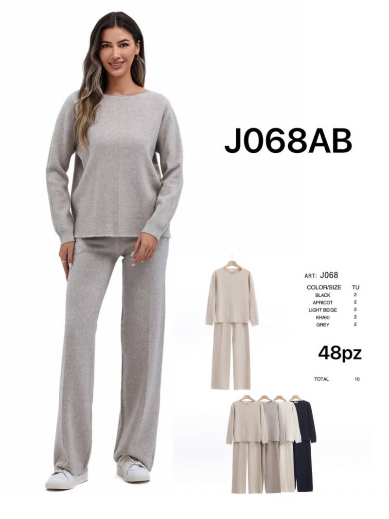 Komplet  damska (Francja produkt) Roz Standard, Mix Kolor .Paczka 10 szt