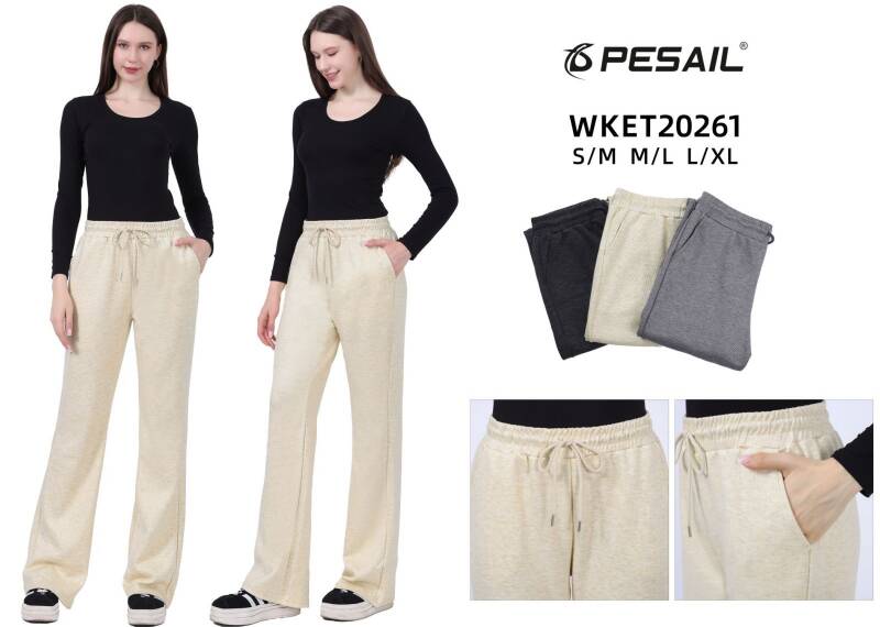 Spodnie damskie Roz S-XL, 1 kolor Paczka 10 szt