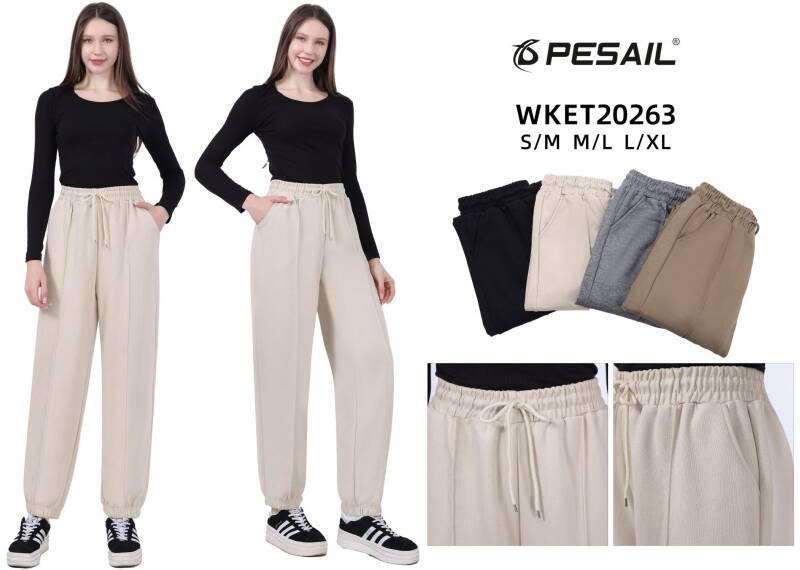 Spodnie damskie Roz S-XL, 1 kolor Paczka 10 szt