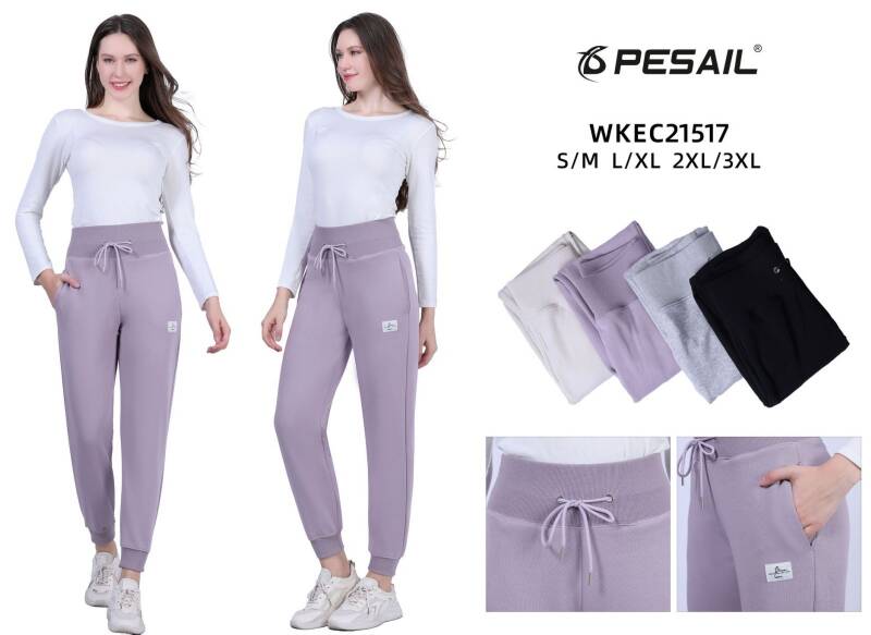 Spodnie damskie Roz S-3XL, 1 kolor Paczka 10 szt