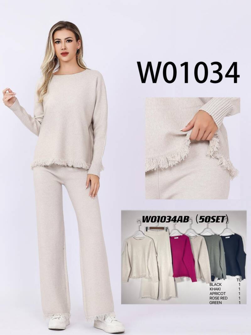 Komplet  damska (Francja produkt) Roz Standard, Mix Kolor .Paczka 5 szt