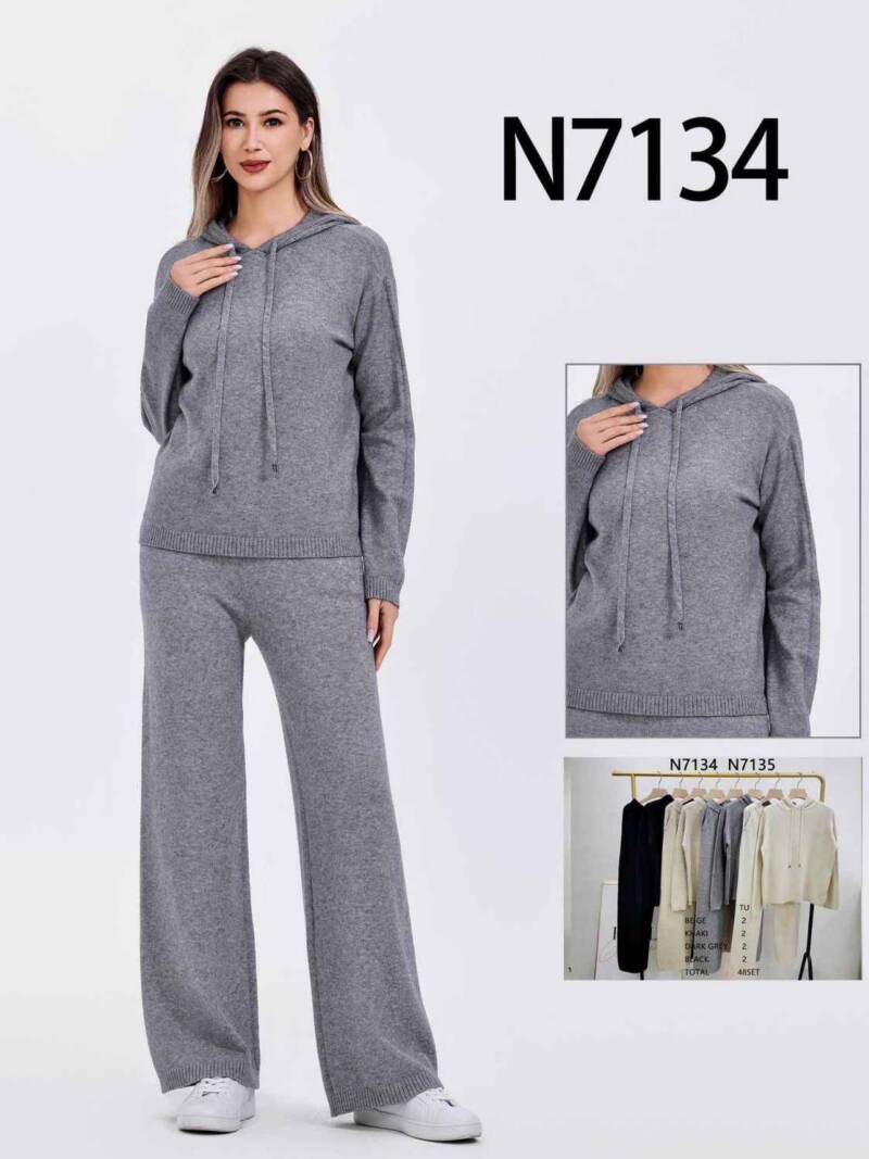 Komplet damska (Francja produkt) Roz Standard, Mix Kolor .Paczka 8 szt