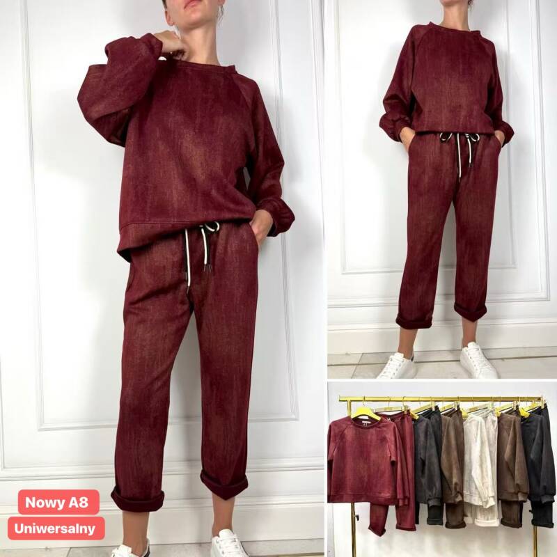 Komplet damskie Roz Standard, Mix Kolor .Paczka 10 szt