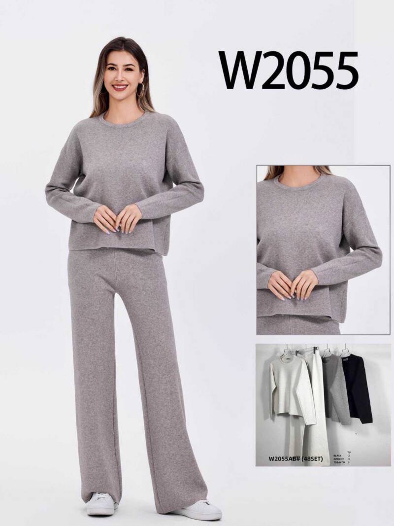 Komplet damska (Francja produkt) Roz Standard, Mix Kolor .Paczka 8 szt