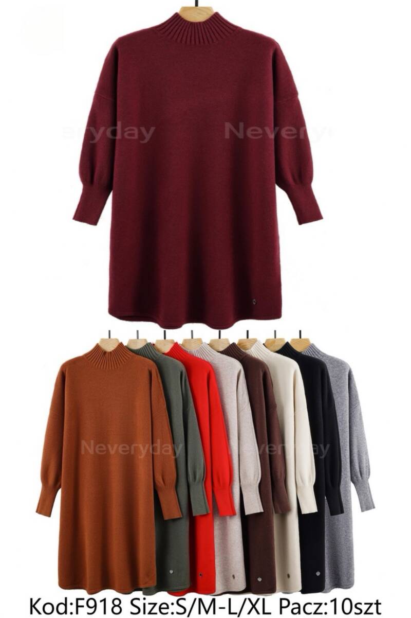 Sukienki damskie Roz S/M-L/XL, Mix Kolor .Paczka 10 szt