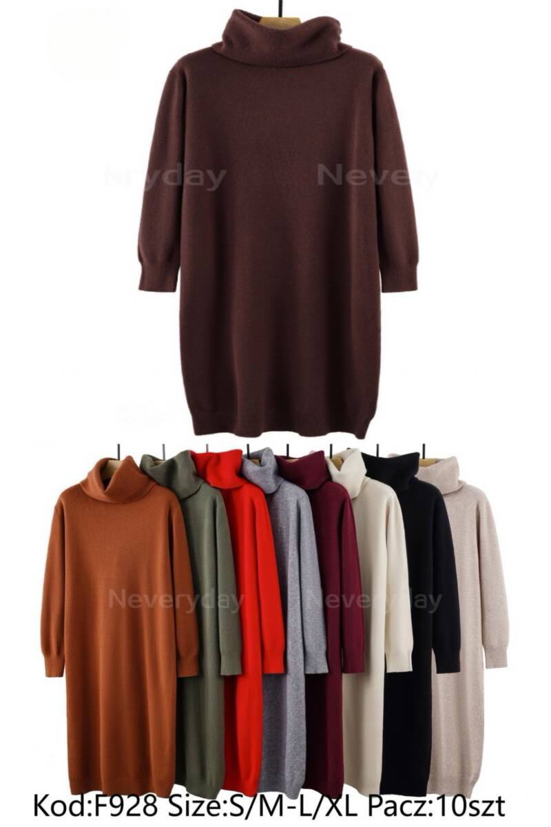 Swetry damskie Roz S/M-L/XL, Mix Kolor .Paczka 10 szt