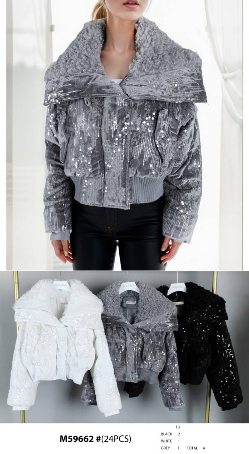 Kurtki damskie (Francja produkt) Roz Standard, Mix Kolor .Paczka 4 szt