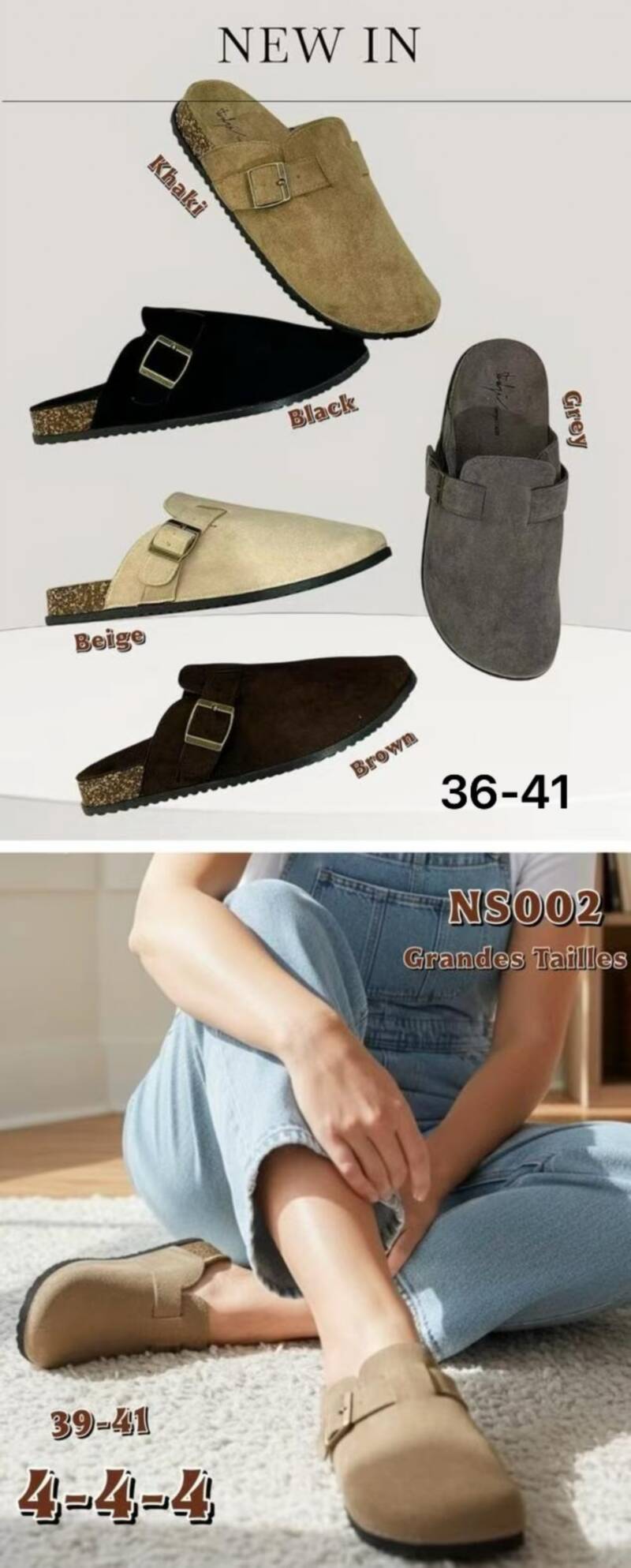 Klapki damskie Roz 36-41/ 12 par