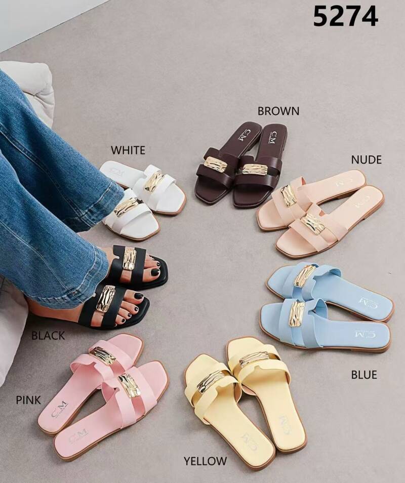 Klapki damskie Roz 36-41/ 12 par