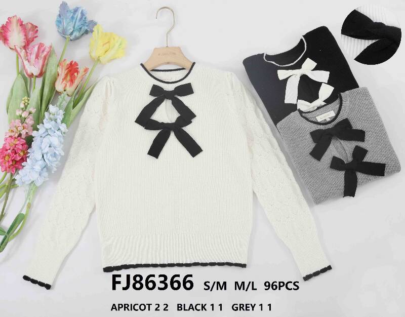 Swetry damska (Francja produkt) Roz S/M-M/L, Mix Kolor .Paczka 10 szt