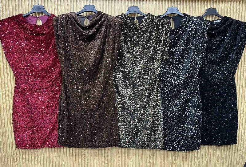 Sukienki damskie (Włoskie produkt) Roz Standard, Mix Kolor Paczka 5 szt