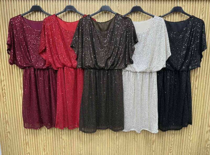 Sukienki damskie (Włoskie produkt) Roz Standard, Mix Kolor Paczka 5 szt