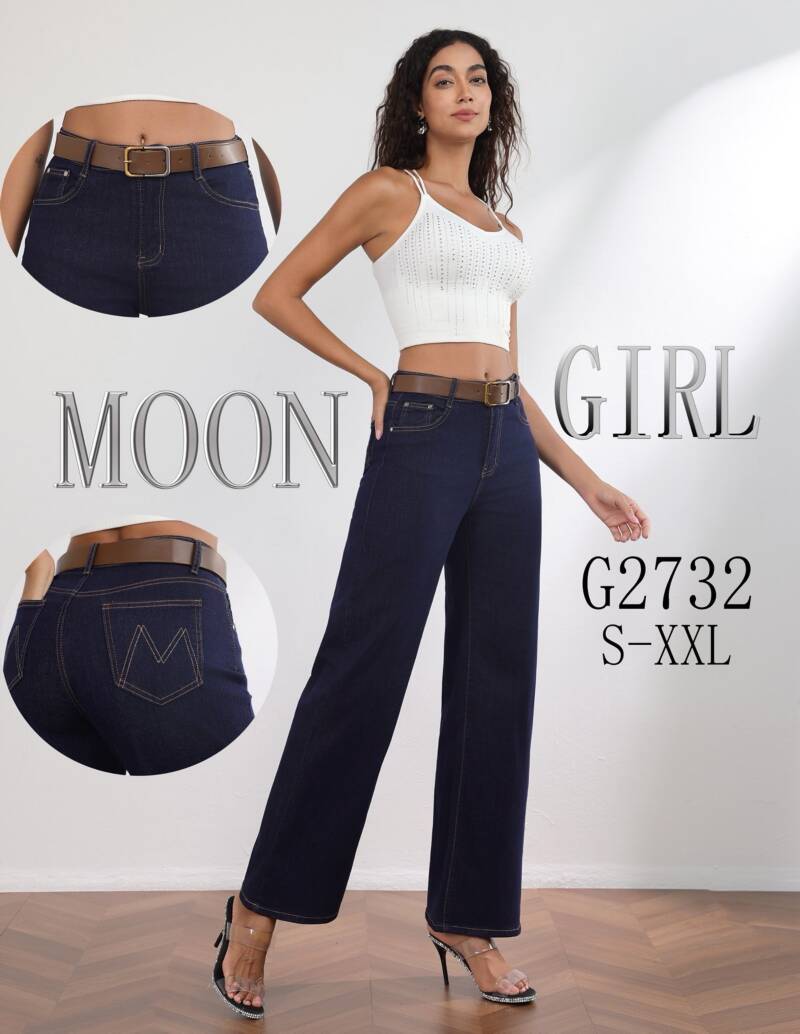 Spodnie damskie jeansy Roz S-2XL, 1 Kolor Paczka 10 szt