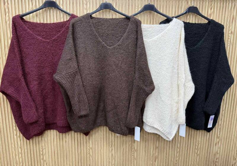 Swetry damskie (Włoskie produkt) Roz Standard, Mix Kolor Paczka 5 szt