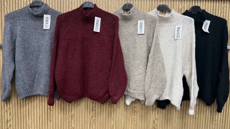 Swetry damskie (Włoskie produkt) Roz Standard, Mix Kolor Paczka 5 szt