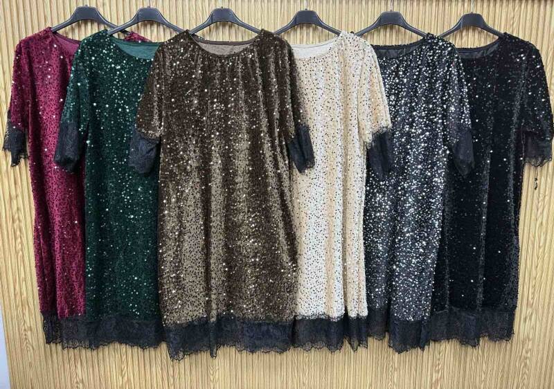 Sukienki damskie (Włoskie produkt) Roz Standard, Mix Kolor Paczka 5 szt