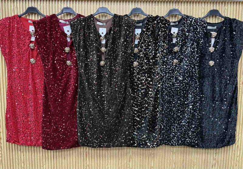 Sukienki damskie (Włoskie produkt) Roz Standard, Mix Kolor Paczka 5 szt