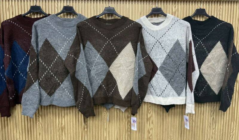 Swetry damskie (Włoskie produkt) Roz Standard, Mix Kolor Paczka 5 szt