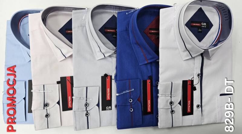 Koszula męska Roz 39-46, Mix Kolor .Paczka 30 szt