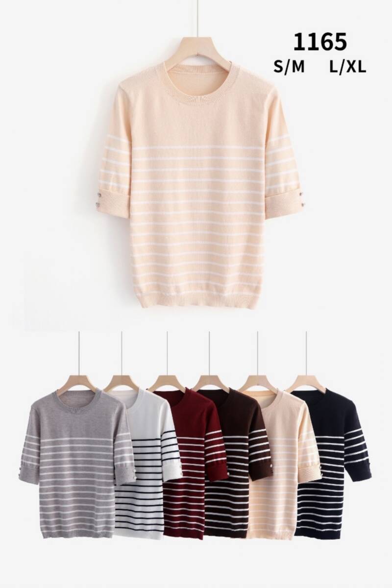 Swetry damskie Roz S/M-L/XL , Mix Kolor .Paczka 12 szt